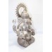 Indian God Ganesha Ganesh Figurine Hindu Statue Sterling Silver Pooja Idol B549